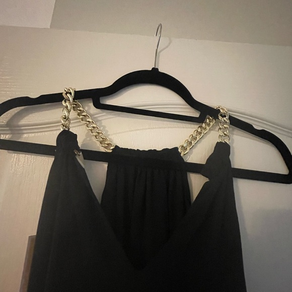 Michael Kors XS Chain-Strap Fringe Dress NWT - Picture 4 of 5